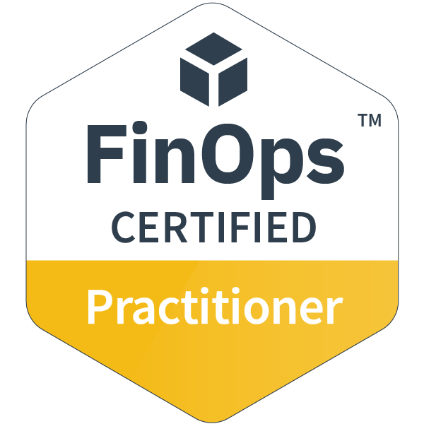 FinOps Certified Practitioner — badge oficial